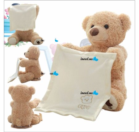 دب بي عينو مع الغطاء