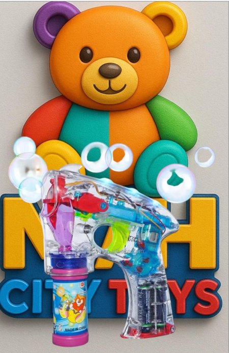 فرد صابون مع اضواء